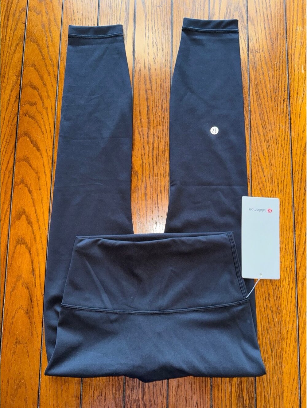 Lululemon Wunder Train No Line High Rise 25” Black Size 4 NWT